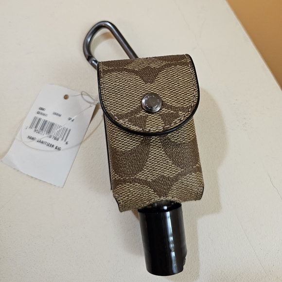Coach Hand Sanitizer In Signature Canvas - Picture 1 of 2